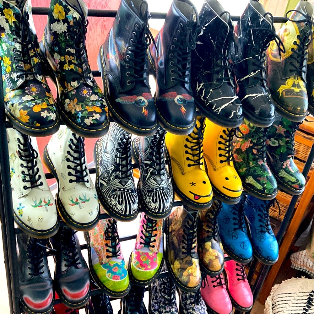 Dr. Martens collection in the making..